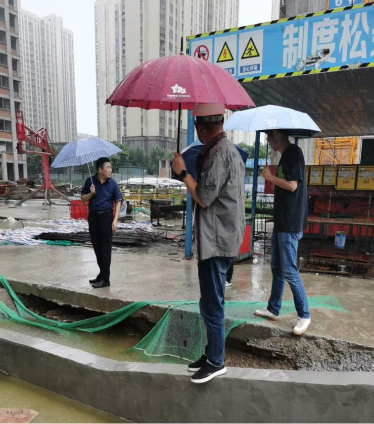 强化防汛“六落实”举措   构建项目安全坚固防线